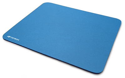 Mouse pad azul em EVA C3Tech MP-20, 22 x 18 cm