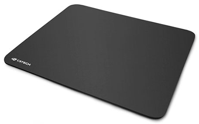 Mouse pad preto em EVA C3Tech MP-20, 22 x 18 cm