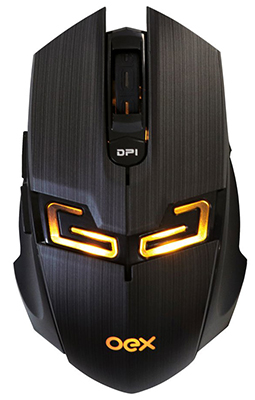 Mouse gamer OEX MS312 Killer 4000 dpi 6 botes 125Hz