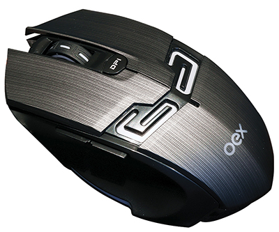 Mouse gamer OEX MS312 Killer 4000 dpi 6 botes 125Hz