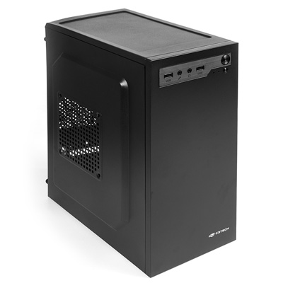 Gabinete micro-ATX C3Tech MT-27BK c/ fonte 200W