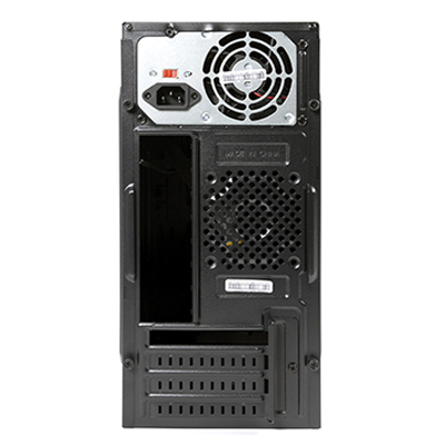 Gabinete micro-ATX C3Tech MT-31V2BK com fonte de 200W