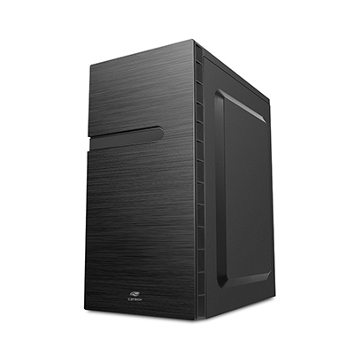 Gabinete micro-ATX C3Tech MT-35BK com fonte 200W 2 USB e udio frontal