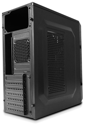 Gabinete midi torre C3Tech MT-41BK fonte 200W USB2