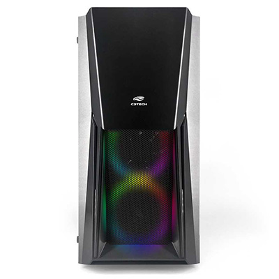 Gabinete Gamer torre C3Tech MT-G670SBK sem fonte