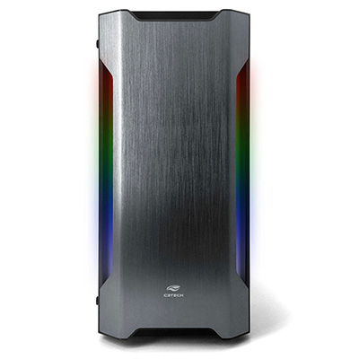 Gabinete Gamer torre C3Tech MT-G680SBK sem fonte