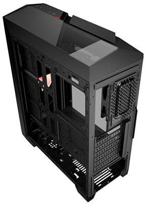 Gabinete gamer torre C3Tech MT-G700BK USB3 s/ fonte