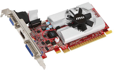 Placa vdeo MSI Geforce 520GT 1GB DDR3 VGA HDMI DVI