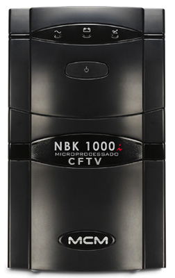 Nobreak p/ CFTV, 1KVA (620W) MCM 1000I Bivolt/115V  
