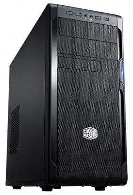 Gabinete torre Cooler Master N300 USB 3.0 preto