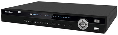 NVR Intelbras NVD 3016 P 16 cmeras IP 4 portas PoE