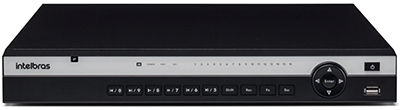 Gravador NVR 16 Canais Intelbras NVD 3116 P 4k PoE