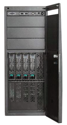Gabinete server Intel P4304XXSHCN, fonte 365W HD HotSW 