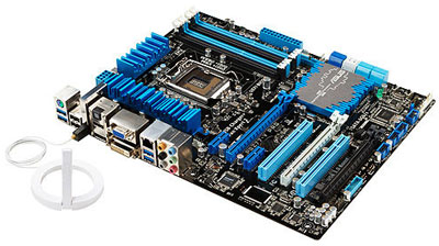 Placa me Asus P8Z77-V PRO p/ LGA-1155 DVI HDMI VGA DP