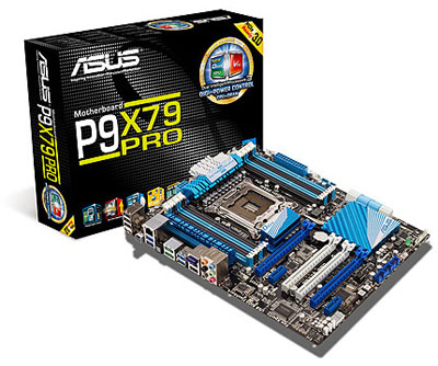 Placa me Asus P9X79 Pro, LGA2011 p/ i7 p/ 8 DDR3, USB3