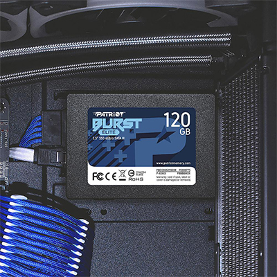 SSD 120GB Patriot Burst Elite 7mm SATA III 320/450 MBps