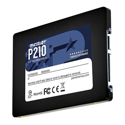 SSD 256GB Patriot P210 7mm SATA III 400/500 MBps