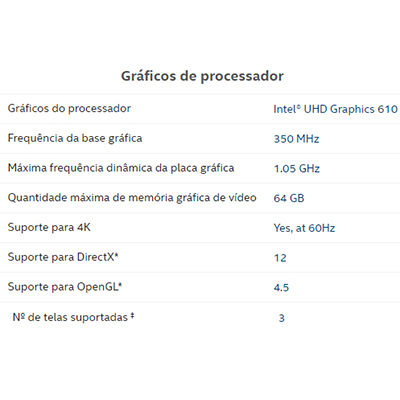 Processador Intel Pentium G5420, 4MB, 3,8 GHz LGA-1151