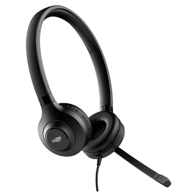 Fone c/ microfone C3Tech PH-360BK USB c/ regulagem e redutor rudo