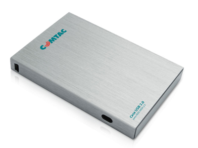 Case USB 2.0, Comtac 9177 Platinum p/ HD SATA 2,5 pol