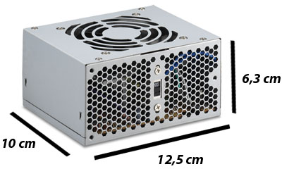 Fonte 250W padro SFX verso 3,21 K-Mex PP-250ROF