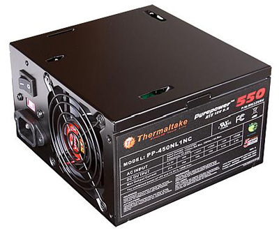 Fonte ATX v. 2.2 Thermaltake 550W reais PurePowerSeries