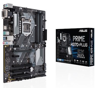 Placa me Asus Prime H370-Plus LGA1151 8 9 G. 4 DDR4
