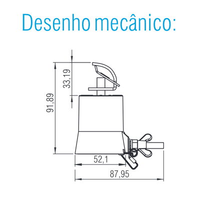 Para-raio de baixa tenso(PRBT) Clamper 280V 10KA