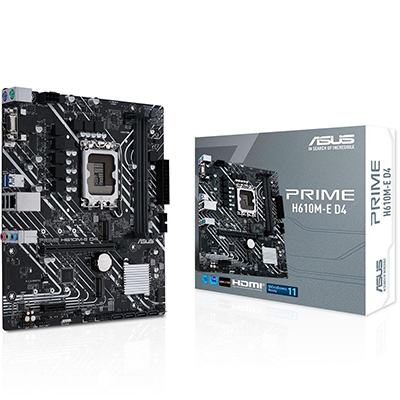 Placa me Asus Prime H610M- e D4 LGA-1700 VGA HDMI DP