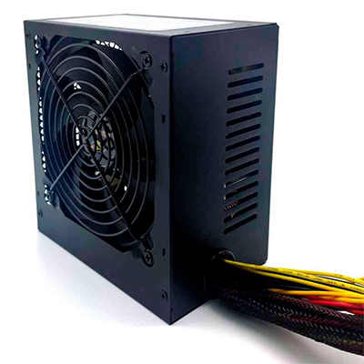 Fonte ATX 600W reais C3Tech PS-G600B c/ PFC 80plus brze