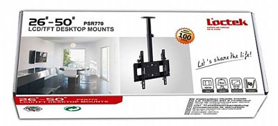 Suporte de teto Loctek PSR770 p/ TV de 26 at 55 poleg