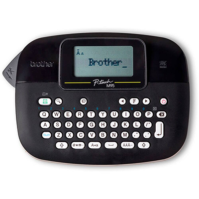 Rotulador porttil eletrnico Brother PTM95BK p/ fitas no laminadas