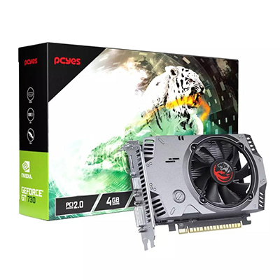 Placa vdeo PCYes Geforce gt730 4GB GDDR5 VGA DVI HDMI
