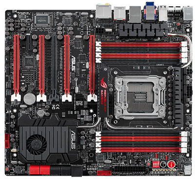 Placa me Asus Rampage IV Extreme p/ i7 LGA-2011 overc.