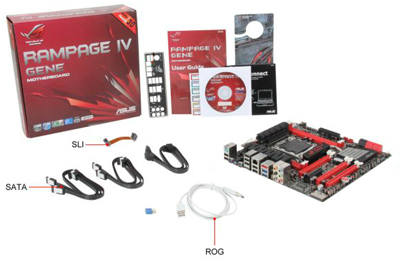 Placa me Asus Rampage IV Gene, p/ i7 LGA-2011 PCIe 3.0