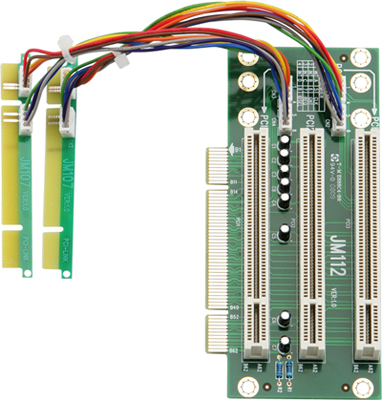 Placa riser p/ PCI 3 vias, 90 graus p/ gabinetes baixos