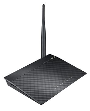 Roteador sem fio Asus RT-N10+, 150Mbps 802.11 c/ 4 SSID