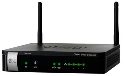Roteador Wireless Cisco RV110W c/ VPN Firewall, 802.11n