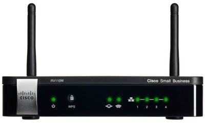 Roteador Wireless Cisco RV110W c/ VPN Firewall, 802.11n