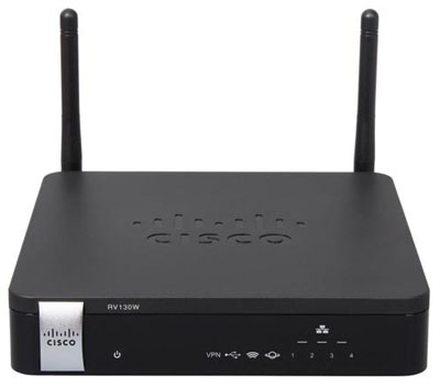 Roteador Wifi c/ VPN 3G/4G Cisco RV130W Linux, 800Mbps 