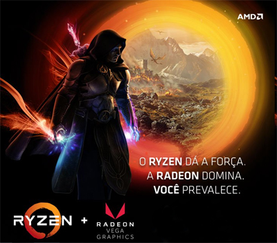 Processador AMD Ryzen 3 2200G QuadCore 10MB 3.7GHz AM4