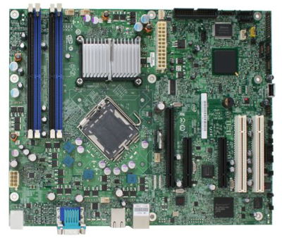 Placa me Intel server S3210SHLC p/ 1 Xeon slot LGA-775
