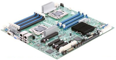 Placa me server Intel S5500HCVR p/ Xeon dual LGA1366