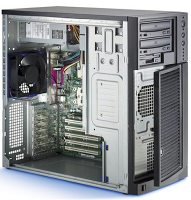 Gabinete Intel Server SC5299WS com fonte de 670W reais