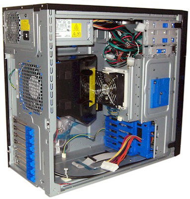 Gabinete Intel Server SC5650WS, fonte 1000W reais