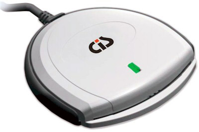 Leitor de carto inteligente SmartCard CiS SCR-3310 USB