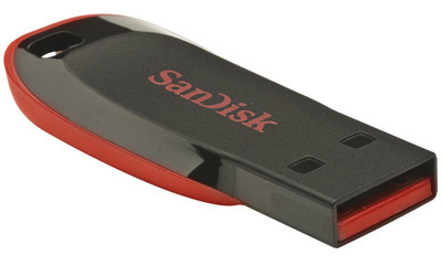 Pendrive SanDisk Cruzer Blade 8GB, SDCZ50-008G-B35