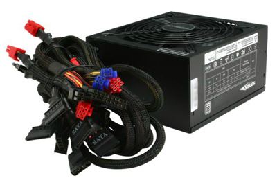 Fonte ATX V2.2 Sentey SDP550-SS, 550W reais 80 plus