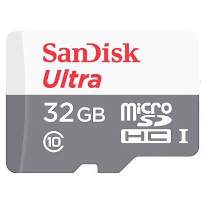 Carto memria 32GB microSDHC UHS-I Sandisk c/ adapter