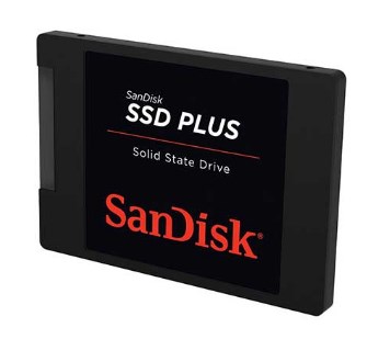 SSD 480GB Sandisk SSD Plus 445MB/535MB/s 20X